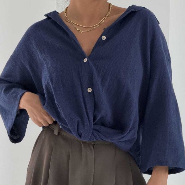 شومیز کنفی جلو گره کد 220672