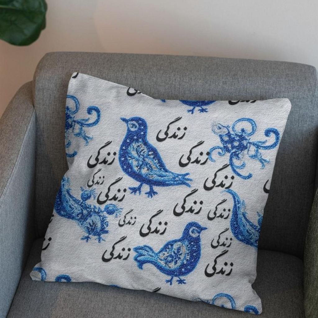خرید انلاین پارچه مخمل پارچه باما طرح  بهاری کد 5015779