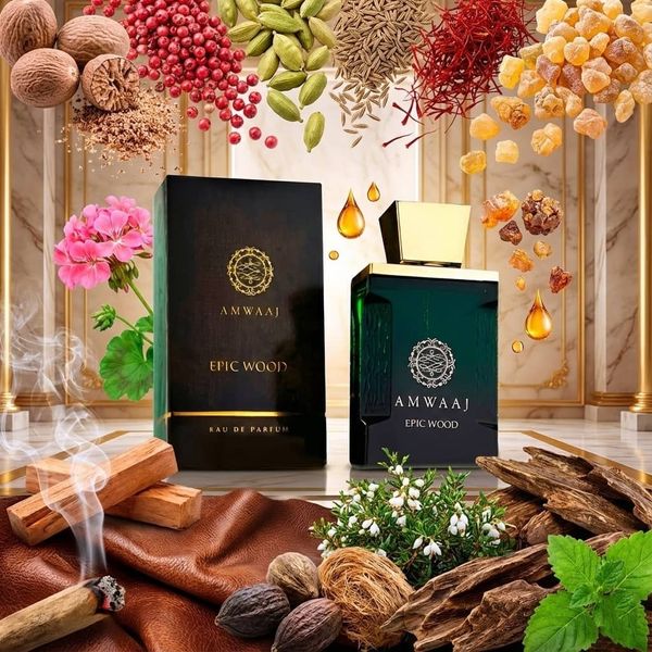عطر ادکلن مردانه آمواج اپیک فراگرنس ورد مدل آمواج اپیک وود