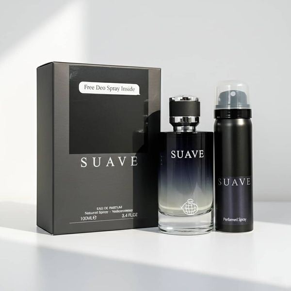 عطر ادکلن مردانه دیور ساواج فراگرنس ورد مدل سوآو با اسپری هدیه