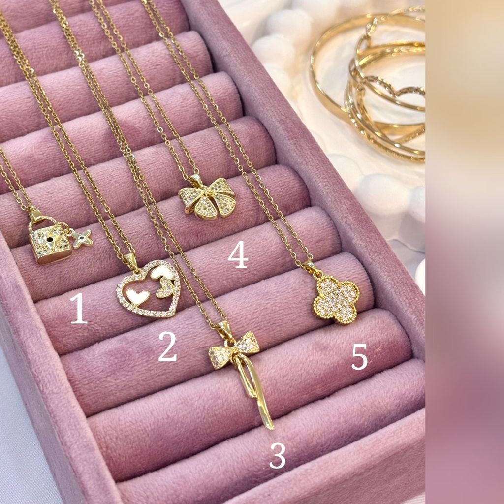 خرید اینترنتی گردنبند ونکلیف رنگ ثابت