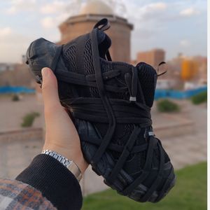 کتونی مردانه بالنسیاگا اسپایدر تمام مشکی