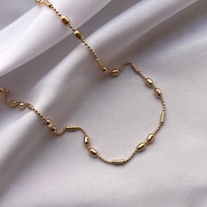 گردنبند زنانه مدل مینیمال ژوپینگ