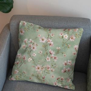 خرید انلاین پارچه مخمل پارچه باما طرح بهاری کد 5015858
