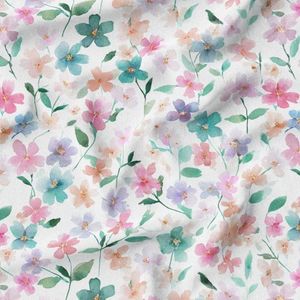 پارچه مخمل پارچه باما طرح بهاری کد 5015881