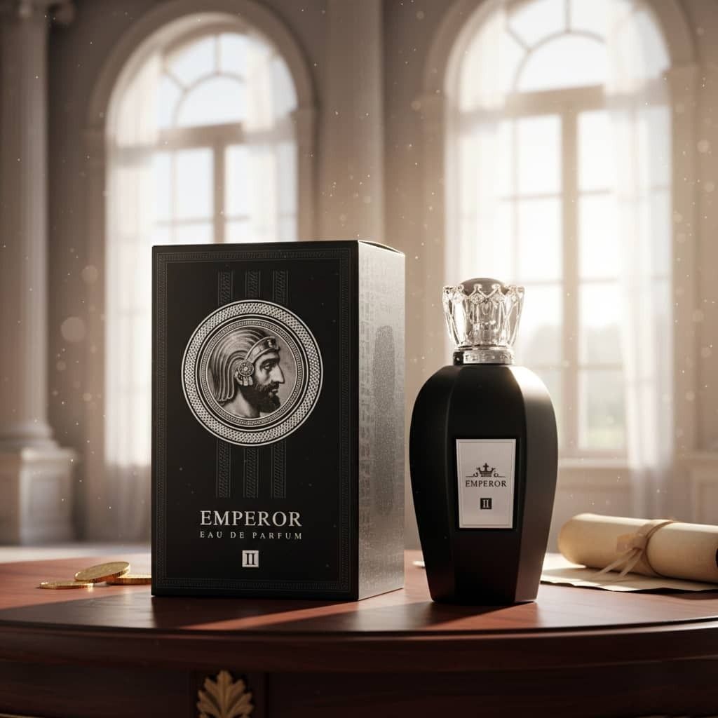 مشخصات عطر ادکلن مردانه امپراطور امپرور 2 فراگرنس ورد کوروش کبیر emperor 2