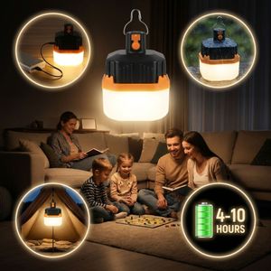 قیمت چراغ کمپینگ شارژی آویز دار مدل HT855