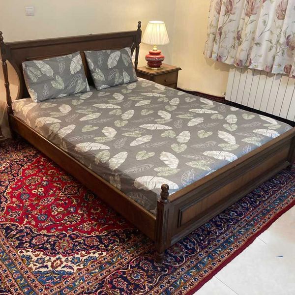 نیم ست ملحفه کشدار دونفره بیدمجنون 2 نفره 3 تکه عرض160