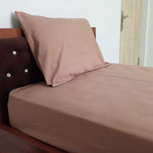 قیمت ارزان سرویس ملحفه آدلانته(ADL) مدل کشدار ساده 1 نفره 2 تکه