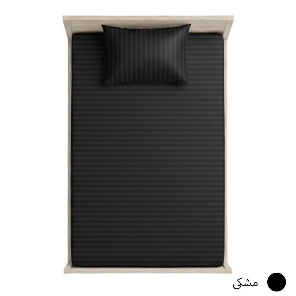 خرید اینترنتی قیمت سرویس ملحفه آدلانته 1 نفر 2 تکه مدل هتلی اکو