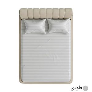 قیمت ارزان روتختی دو مدل کشدار آدلانته(ADL) طرح هتلی 3تکه عرض180