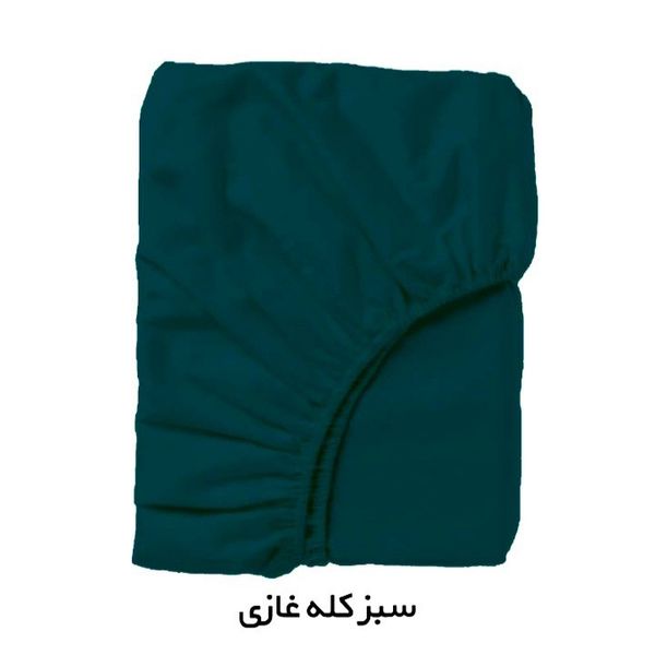 سرویس ملحفه مدل کشدوز میکروفایبر کد 90 یک نفره دو تکه