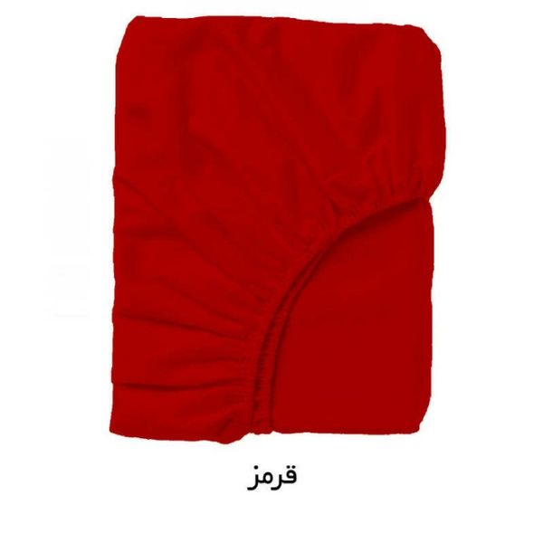 سرویس ملحفه مدل کشدوز میکروفایبر کد 90 یک نفره دو تکه
