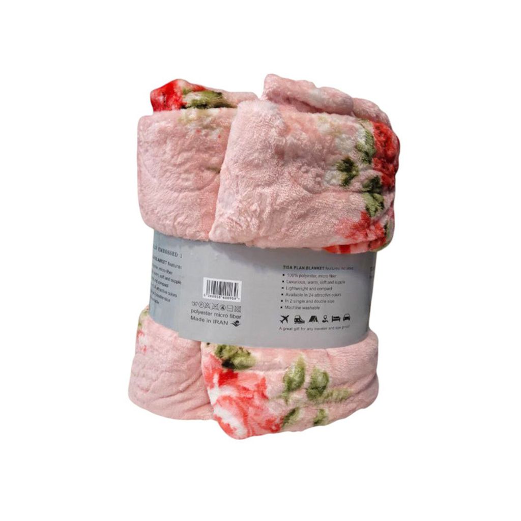 خرید اینترنتی قیمت پتو مسافرتی تکنفره تیسا مدل لایف سایز 150x200 سانتی متر