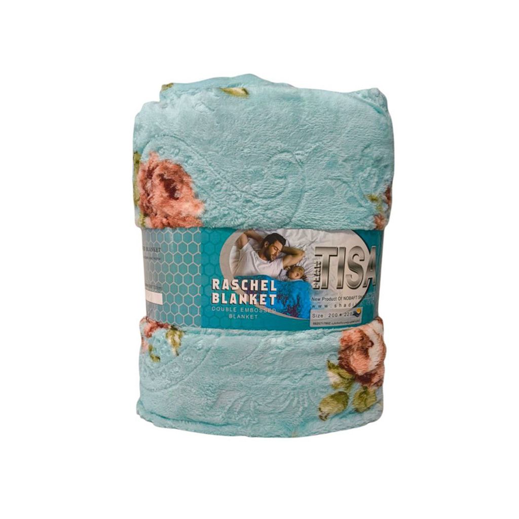 خرید اینترنتی قیمت پتو مسافرتی تکنفره تیسا مدل لایف سایز 150x200 سانتی متر