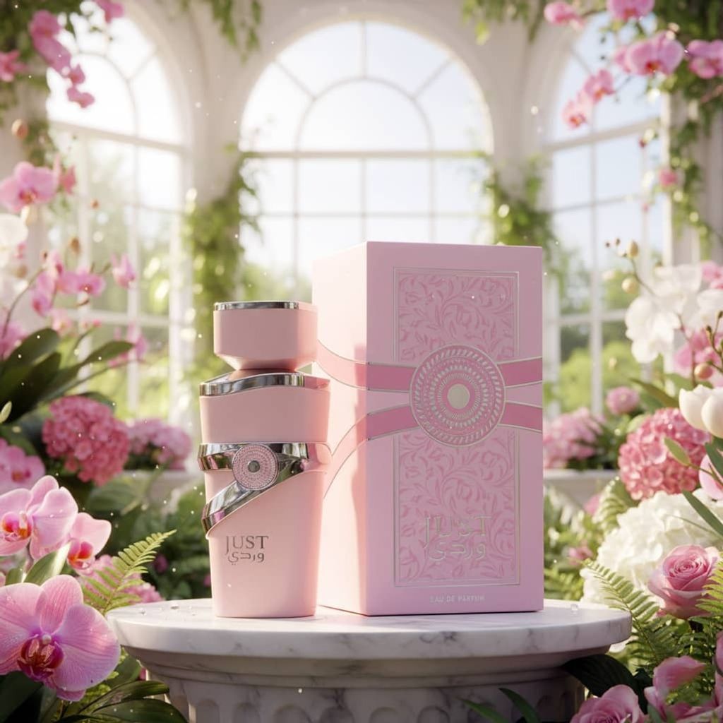مشخصات عطر ادکلن زنانه یارا صورتی فراگرنس ورد مدل جاست وردی - 100 میل
