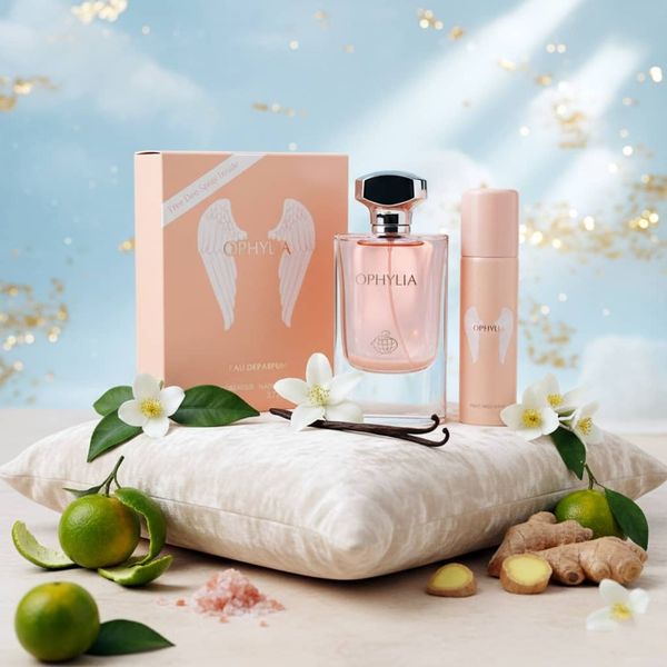 عطر ادکلن زنانه پاکو رابان المپیا فراگرنس ورد مدل افیلیا با اسپری هدیه