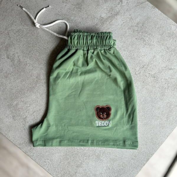 شورتک زنانه گلدوزی تدی TEDDY