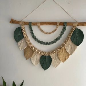 دیوارکوب مدرن رنگین کمانی مکرومه دکوراتیو آرت بیوتی