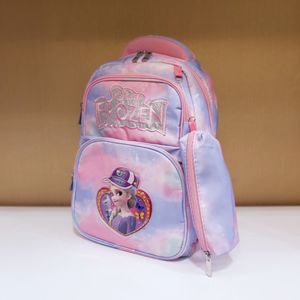 خرید آنلاین کوله پشتی دخترانه طرح Frozen