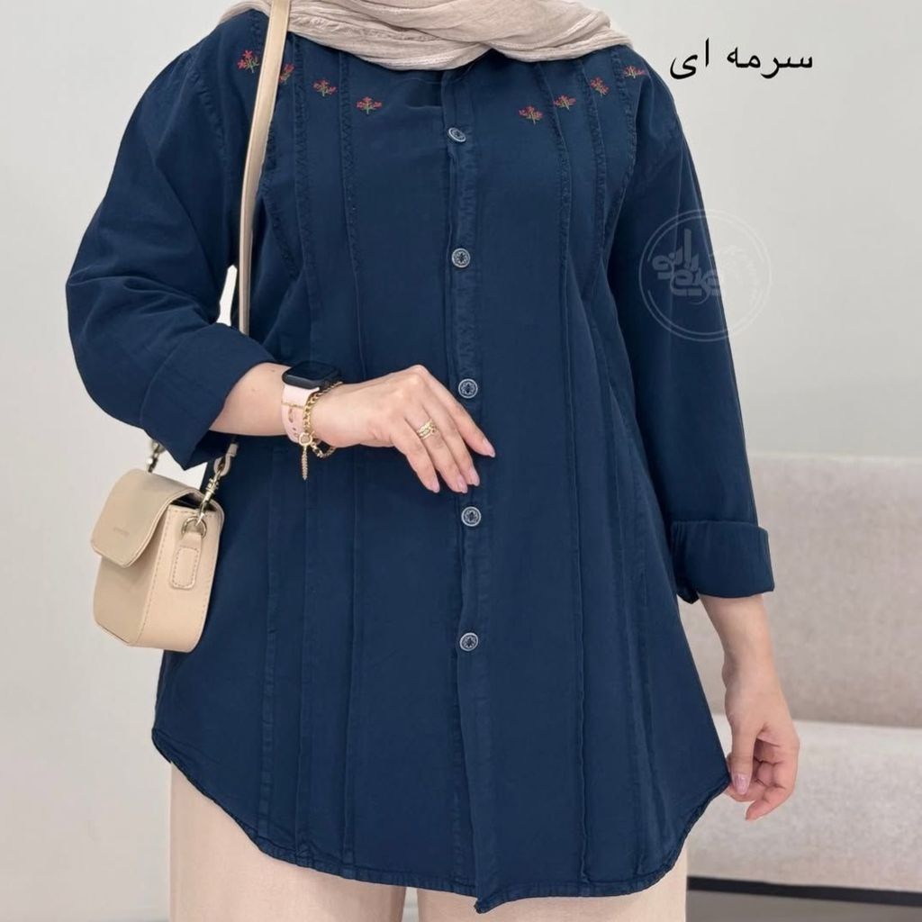خرید اینترنتی مانتو گل افرا sh