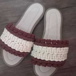 صندل مکرومه تخت روفرشی