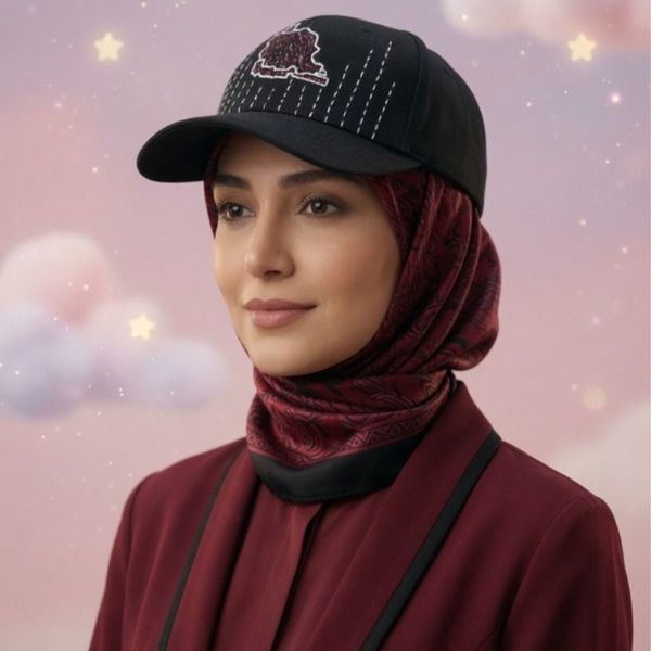 کلاه افتابی اسپرت لبه دار طرح ایران