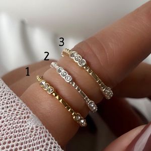 خرید اینترنتی انگشتر نگینی آبکاری طلا و نقره
