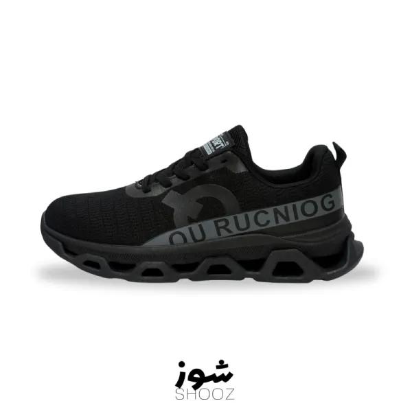 کتونی مردانه on running مشکی وارداتی مستر کوالیتی