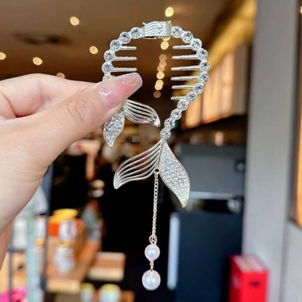 گیره گوجه ای مجلسی دم ماهی