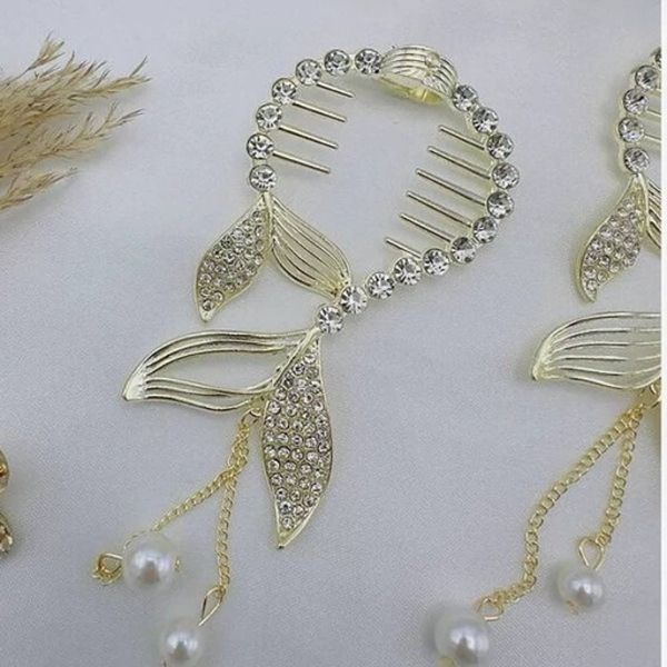 گیره گوجه ای مجلسی دم ماهی