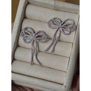 گوشواره پاپیون جواهری سواروسکی