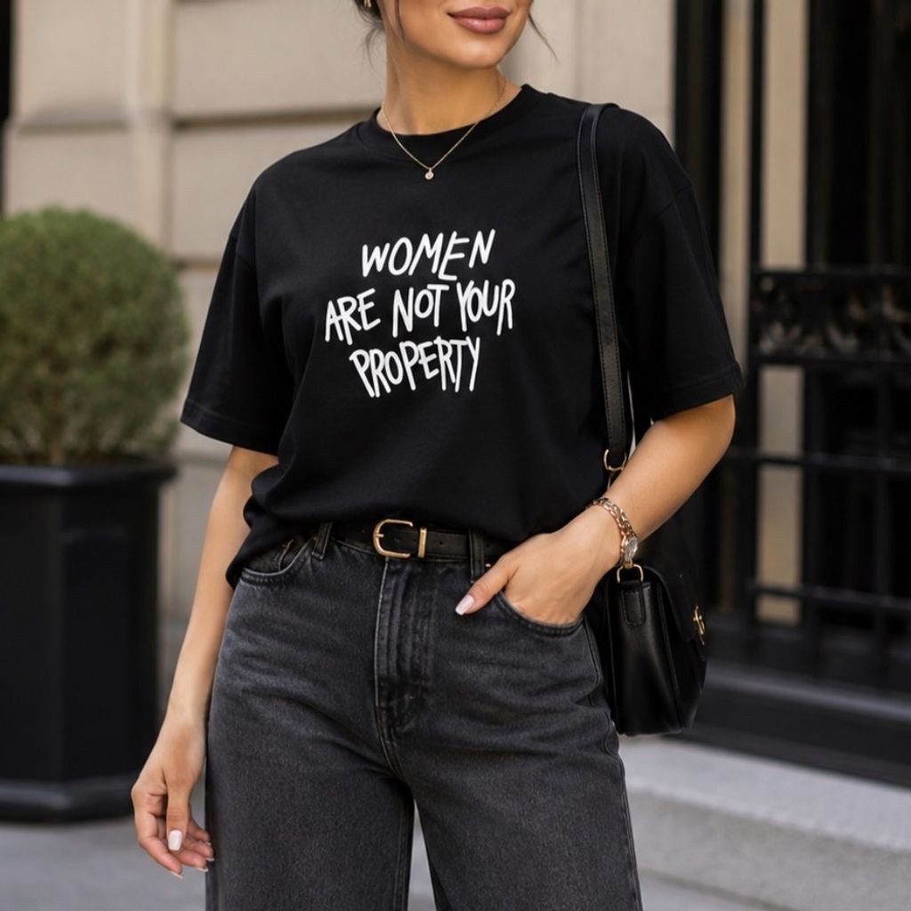 مشخصات تیشرت باکسی Women