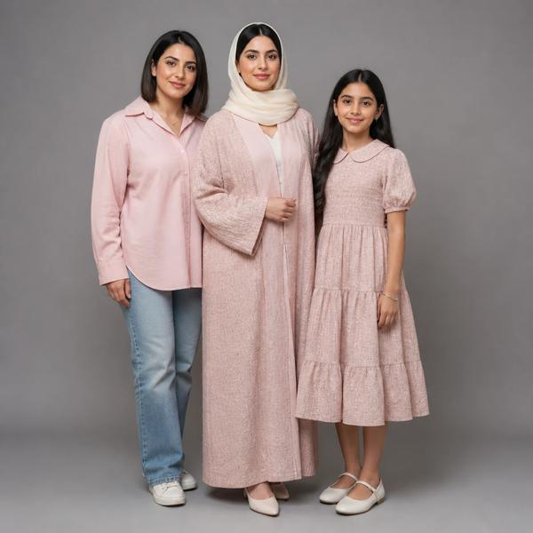 پارچه لینن گل گچی 1269