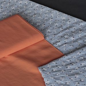 خرید اینترنتی قیمت پارچه لینن گل گچی 1269