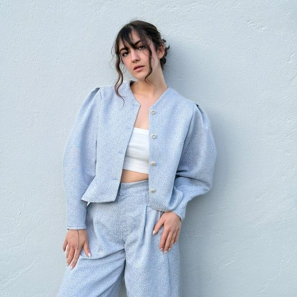 کت و شلوار آستین پفی