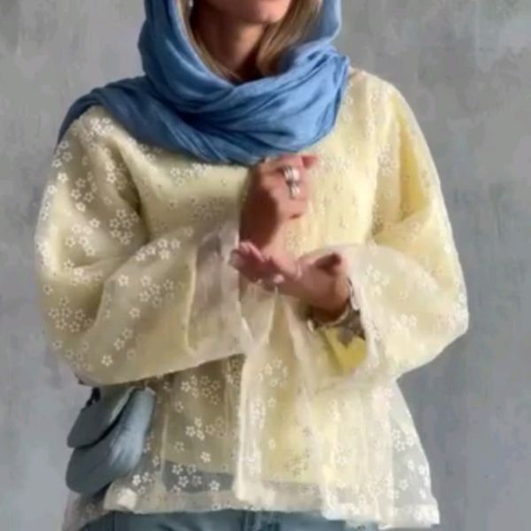 مانتو تابستانی زنانه مدل رستا سایز بندی( 36_42)