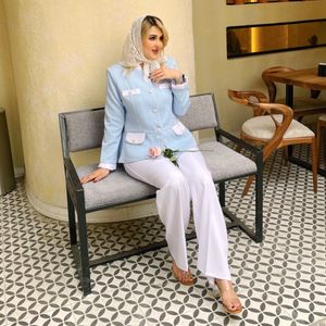 مشخصات ست کت و شلوار زنانه مدل الیسا (کالکشن فروزان نریمیسا)