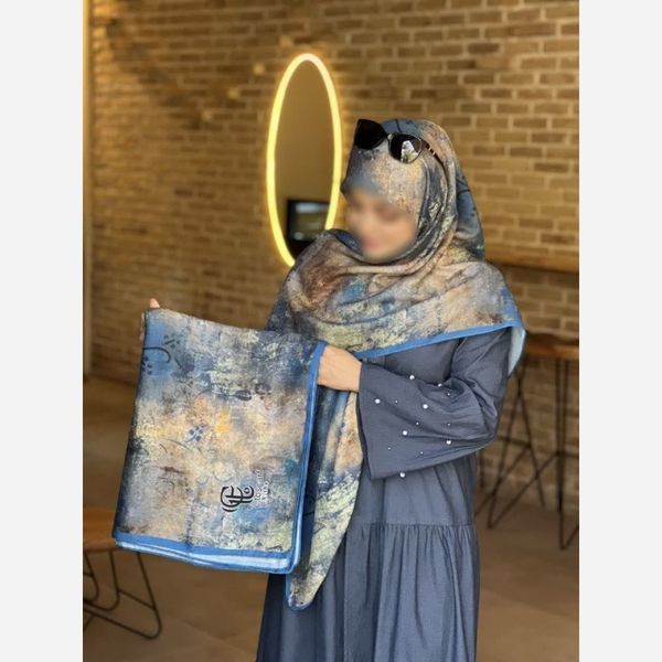 روسری نخی قواره 140 سی تو کد 2