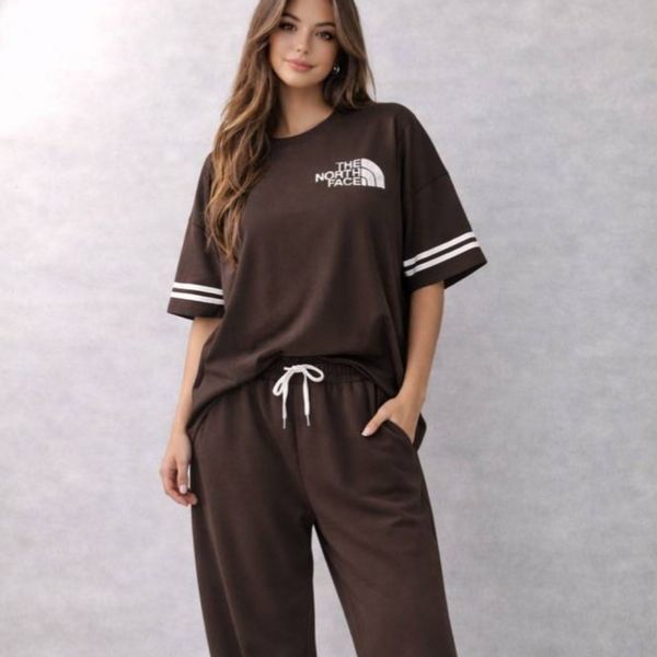 ست تیشرت و شلوار North face