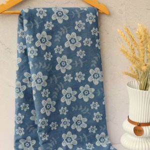 خرید اینترنتی پارچه جین طرحدار