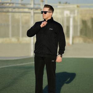 ست گرمکن شلوار ورزشی مردانه آسیکس جنس غواصی درجه یک