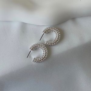 گوشواره حلقه ای سیلور