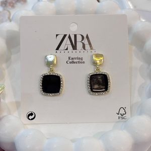فروش اینترنتی گوشواره میناکاری نگین دار