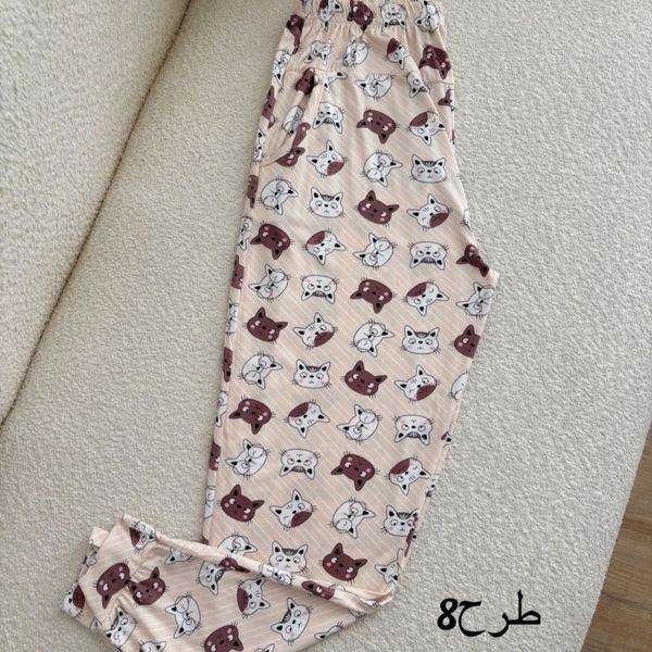 شلوار راحتی پنبه گیاهی زنانه