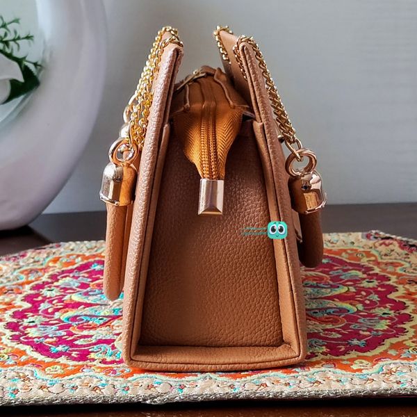 کیف زنانه مجلسی دسته زنجیر