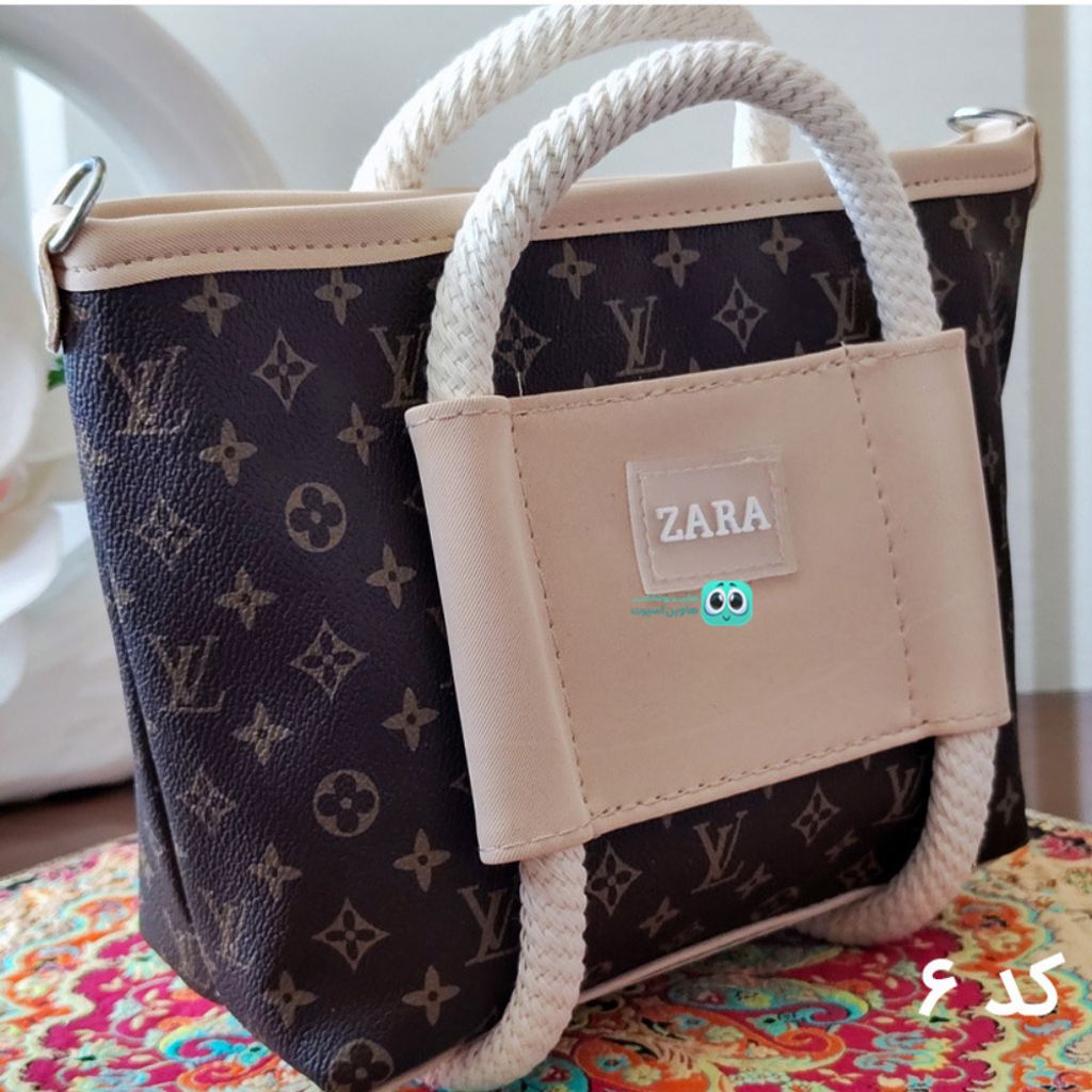 فروش اینترنتی کیف دسته کنفی زنانه زارا