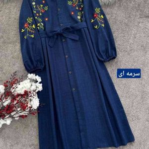 مشخصات مانتو گلدوزی باران