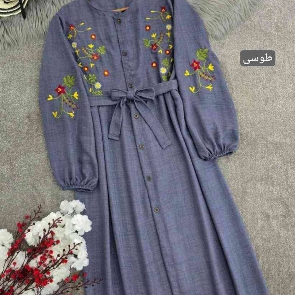 خرید انلاین مانتو گلدوزی باران
