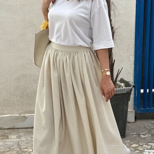 تیشرت لانگ وایت